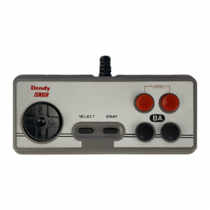 Геймпад Проводной Steepler Famicom Dendy Version 2 90х Grey 1.5m Б/У - Retromagaz