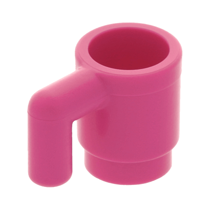 Посуда Lego 4шт Cup 3899 6264 28655 4618670 Dark Pink Б/У - Retromagaz