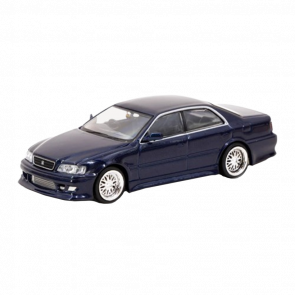 Машинка Premium Tarmac Works VERTEX Toyota Chaser JZX100 GLOBAL64 1:64 TG4G-007-BL Blue - Retromagaz