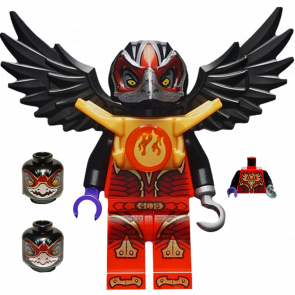 Фигурка Lego Raven Tribe Razar Fire Chi Legends of Chima loc090 Б/У - Retromagaz