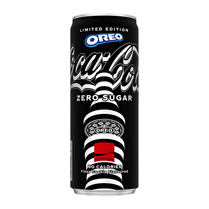 Напиток Coca-Cola x Oreo Limited Edition Zero Sugar 250ml - Retromagaz