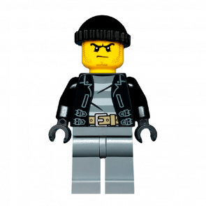 Фігурка Lego Police 973pb1550 Bandit Male City cty0452 Б/У