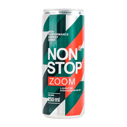 Напиток Энергетический Non Stop Zoom 500ml - Retromagaz