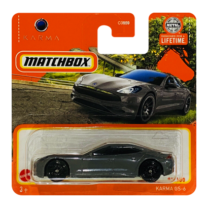 Машинка Велике Місто Matchbox Fisker Karma GS-6 Roadtrip HVN53 Grey - Retromagaz