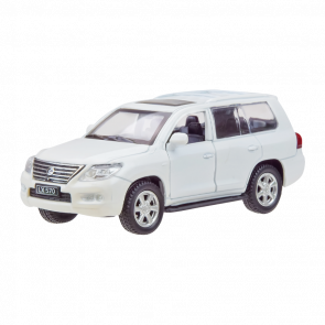 Машинка Автопром Lexus LX570 1:43 White - Retromagaz