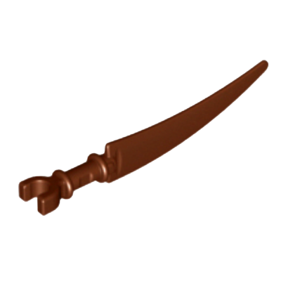 Оружие Lego Меч 4шт Scythe Blade 59229 6224780 Reddish Brown Б/У - Retromagaz