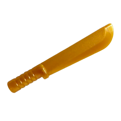 Оружие Lego Меч 4шт Machete 29109 6321757 Pearl Gold Б/У - Retromagaz