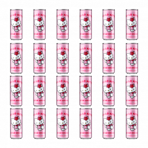 Набор Напиток The Drinks Hello Kitty Star Drink Raspberry Feijoa 250ml 24шт - Retromagaz