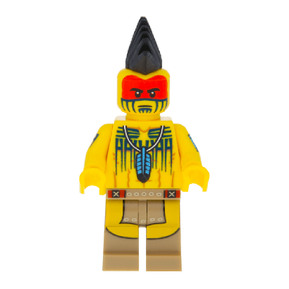 Фигурка Lego Series 10 Tomahawk Warrior Collectible Minifigures col149 Б/У - Retromagaz