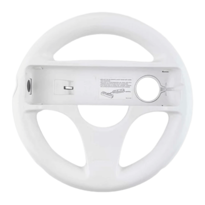 Насадка Nintendo Wii RVL-024 Wheel White Б/У - Retromagaz