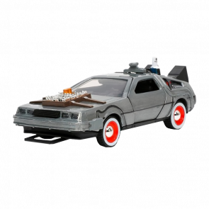 Машинка Jada Delorean DMC-12 Back to the Future 3 Time Machine 1:32 Silver - Retromagaz