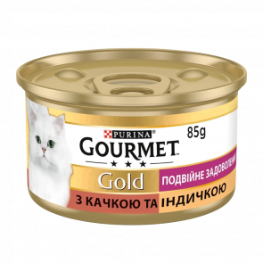 Влажный Корм для Кошек Gourmet Gold Утка и Индейка 85g - Retromagaz