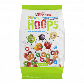 Сухий Сніданок Doctor Benner Colour Hoops 150g - Retromagaz