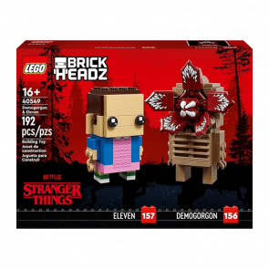 Конструктор Lego Stranger Things Демогоргон и Одиннадцать BrickHeadz 40549 Новый - Retromagaz