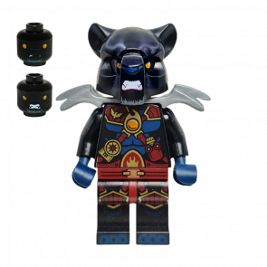 Фигурка Lego Tiger Tribe Tormak Black Outfit Legends of Chima loc133 Б/У - Retromagaz