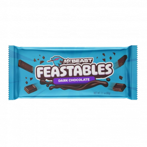 Батончик MrBeast Feastables Dark Chocolate King Size 60g - Retromagaz