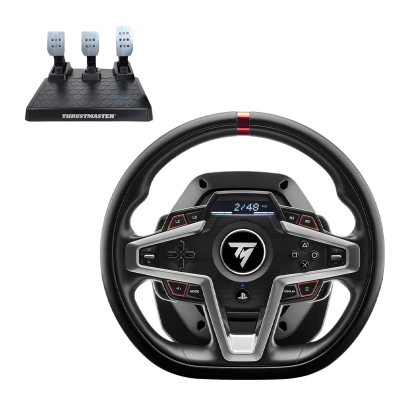 Руль Проводной Thrustmaster PlayStation 4 T248 Black Новый - Retromagaz