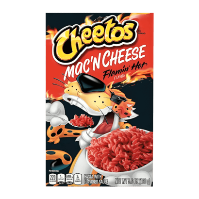 Макарони Cheetos Mac'n Cheese Flamin Hot Гостра 160g - Retromagaz