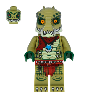 Фигурка Lego Crocodile Tribe Crawley Legends of Chima loc013 Б/У - Retromagaz