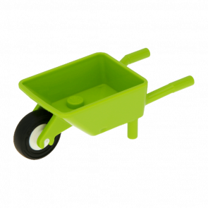 Хоз. Инвентарь Lego Wheelbarrow Frame 98288c01 6063576 3464 4296997 59895 4516843 Lime Б/У - Retromagaz