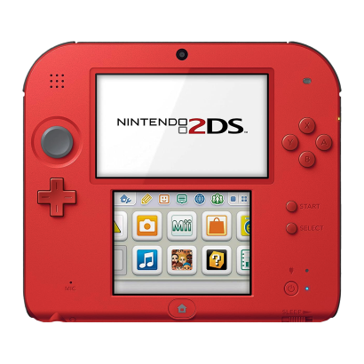 Консоль Nintendo 2DS Модифицированная 32GB Red + 10 Встроенных Игр Б/У - Retromagaz