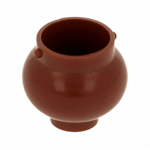 Другое Lego Pot Small with Handle Holders 98374 4652409 6160180 Reddish Brown Б/У - Retromagaz