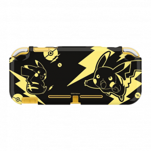 Чехол Силиконовый Nintendo Switch Lite Pokemon: Pikachu Black & Gold Black Новый - Retromagaz