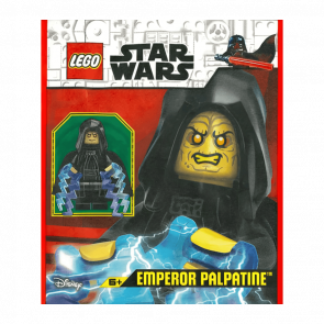 Конструктор Lego Фигурка Emperor Palpatine Spongy Cape Paper Bag Star Wars 912402 sw1263 Новый - Retromagaz