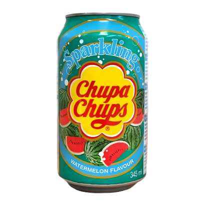 Напиток Chupa Chups Watermelon Flavour 345ml - Retromagaz