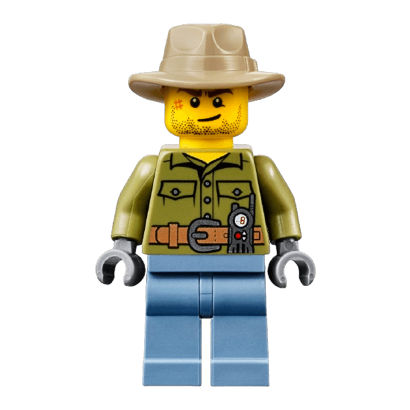 Фигурка Lego Volcano Explorers 973pb2454 Male Shirt with Belt and Radi City cty0694 Б/У - Retromagaz