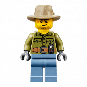 Фигурка Lego Volcano Explorers 973pb2454 Male Shirt with Belt and Radi City cty0694 Б/У - Retromagaz