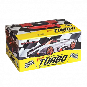 Жувальна Гумка Turbo Soft Buble Gum 450g 100шт