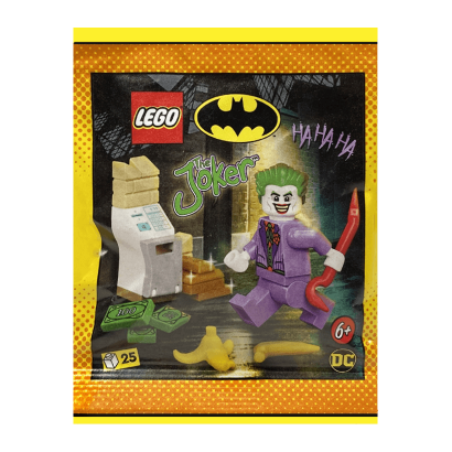 Конструктор Lego Фігурка The Joker With ATM Paper Bag Super Heroes 212405 sh0903 Новый - Retromagaz