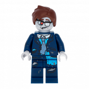 Фігурка Lego Series 14 Zombie Businessman Collectible Minifigures col223 Б/У - Retromagaz