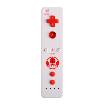 Контролер Бездротовий RMC Wii Remote Plus Captain Toad Limited Edition White Red Новий - Retromagaz