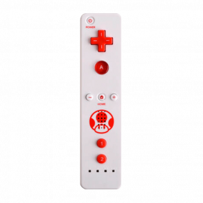 Контроллер Беспроводной RMC Wii Remote Plus Captain Toad Limited Edition White Red Новый - Retromagaz