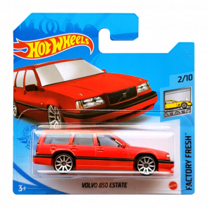 Машинка Базова Hot Wheels Volvo 850 Estate Factory Fresh 1:64 GRY26 Red - Retromagaz