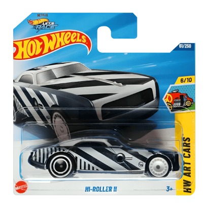 Машинка Базова Hot Wheels Hi-Roller II Art Cars 1:64 JBC37 Black - Retromagaz