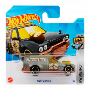 Машинка Базовая Hot Wheels Time Shifter Treasure Hunts Metro 1:64 HKK94 Grey