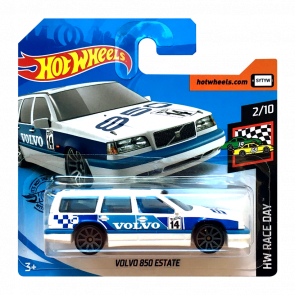 Машинка Базова Hot Wheels Volvo 850 Estate Race Day 1:64 GHB52 White