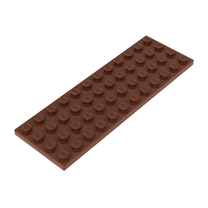 Пластина Lego Обычная 4шт 4 x 12 3029 4225520 4566310 6065139 Reddish Brown Б/У - Retromagaz