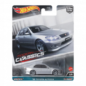 Машинка Premium Hot Wheels '98 Toyota Altezza Modern Classics 1:64 FPY86/HKC66 Silver