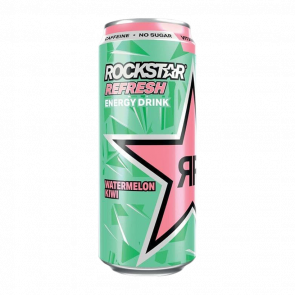 Напиток Энергетический Rockstar Refresh Watermelon Kiwi 500ml - Retromagaz