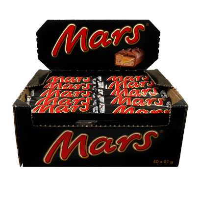 Набор Батончик Mars Нуга-Карамель в Молочном Шоколаде 70g 24шт - Retromagaz