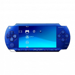 Консоль Sony PlayStation Portable PSP-1ххх Модифікована 32GB Blue + 5 Вбудованих Ігор Б/У - Retromagaz