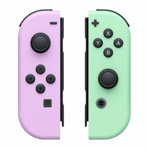 Контроллеры Беспроводной Nintendo Switch Joy-Con Pastel Purple Pastel Green Б/У - Retromagaz