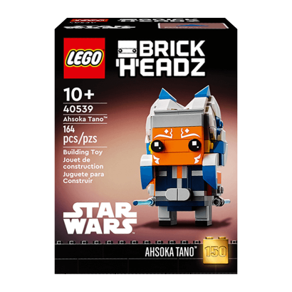 Конструктор Lego Star Wars Асока Тано BrickHeadz 40539 Новый - Retromagaz