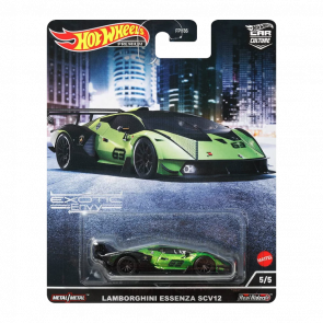 Машинка Premium Hot Wheels Lamborghini Essenza SCV12 Exotic Envy 1:64 HCJ29 Green