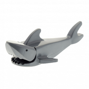 Фигурка Lego Вода Shark with Rounded Nose Animals 2547c03 Dark Bluish Grey Б/У - Retromagaz