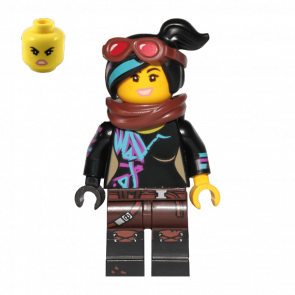 Фигурка Lego The Lego Movie Lucy Wyldstyle Black Quiver Reddish Brown Scarf Cartoons tlm117 2 Б/У - Retromagaz